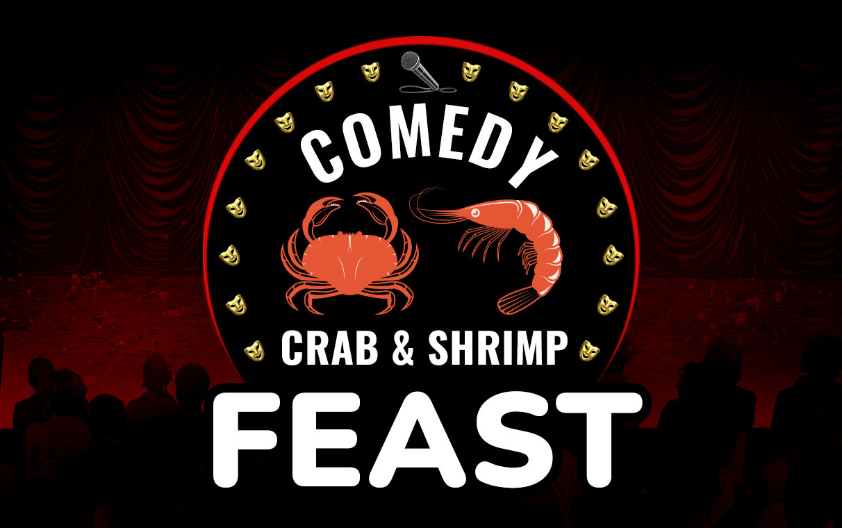 Go on a Comedy crab & shrimp feast weekend getaway this summer.