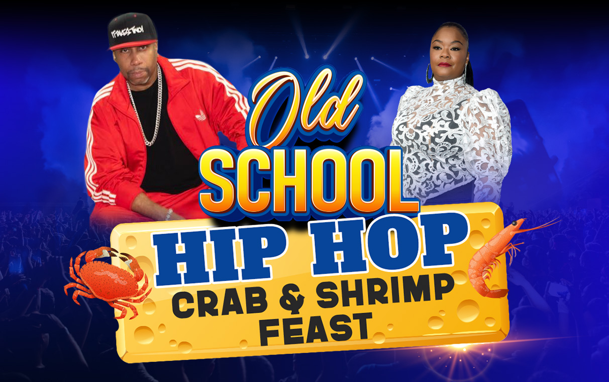 Go on an Old School Hip hop crab & shrimp feast weekend getaway this summer.