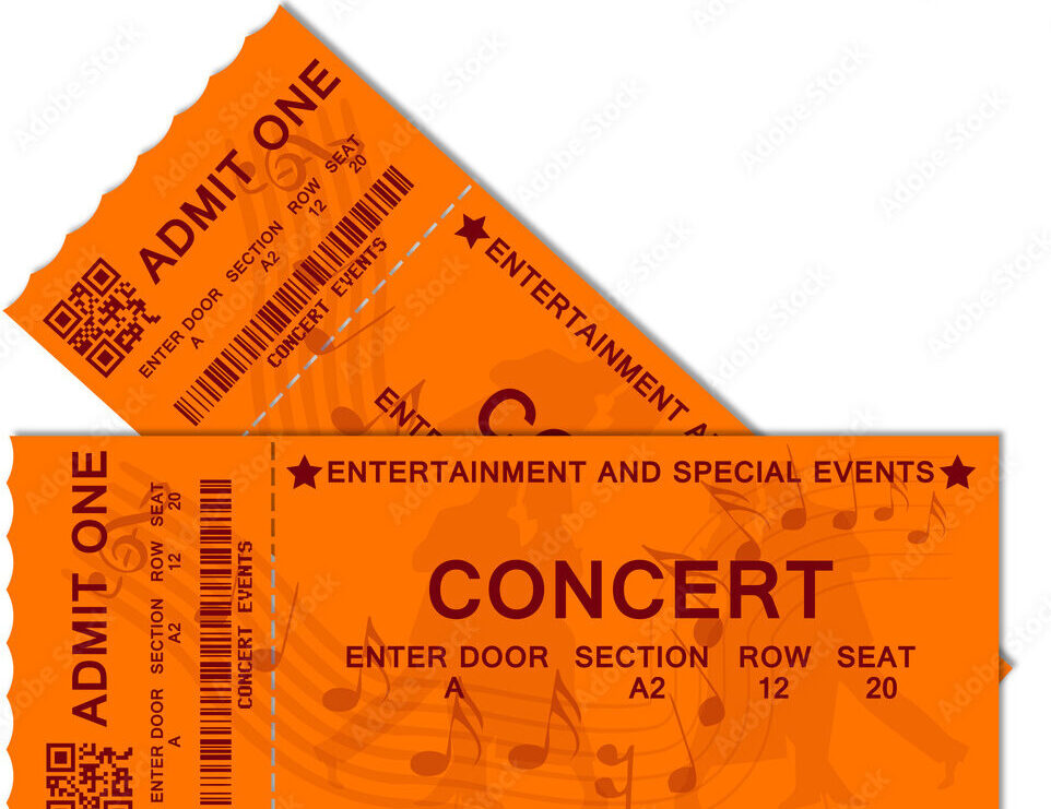 Concert Ticket Pickup Info
