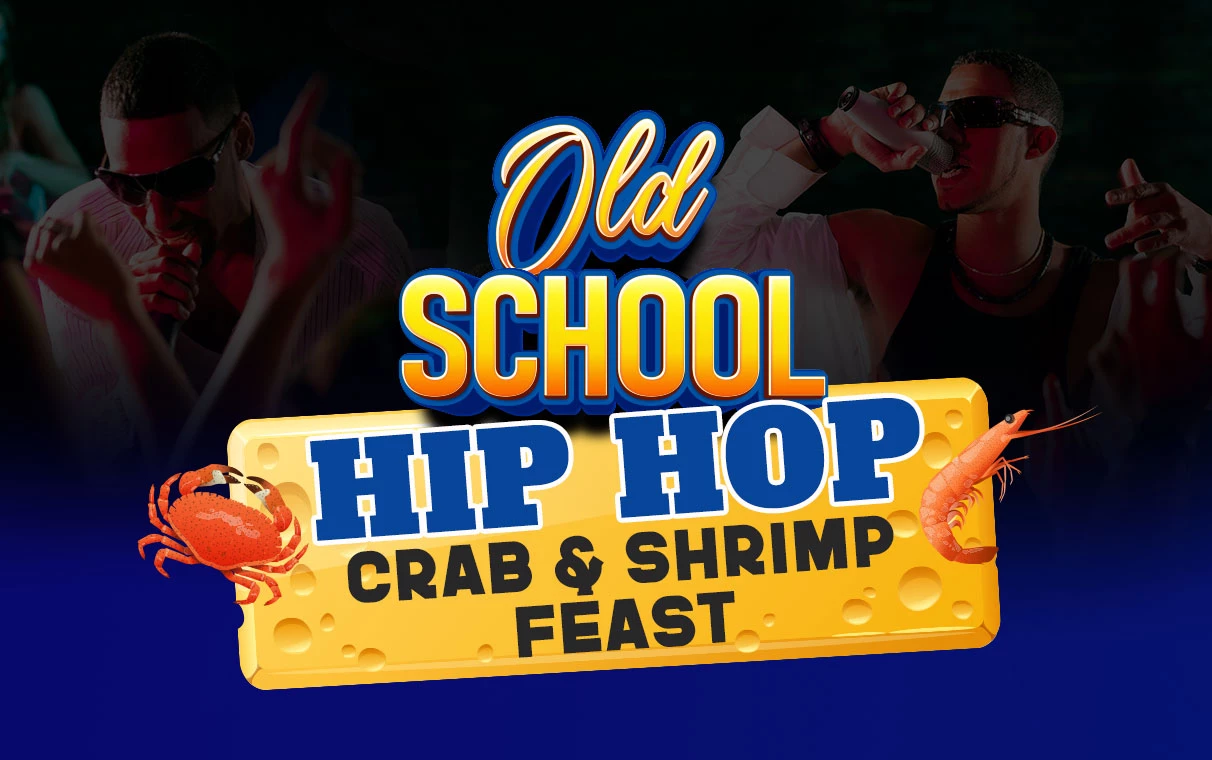 Go on an Old School Hip hop crab & shrimp feast weekend getaway this summer.